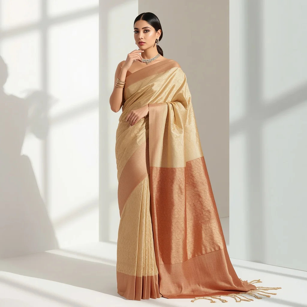 Fancy Festival Saree Clean Chic Viral Fashion | chatgpt photo editing prompts trending instagram — AI image prompt